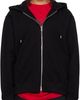 mastermind JAPAN mastermind JAPAN Black OG Embroidery-Ish Zip-Up Hoodie - 1