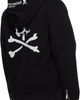 mastermind JAPAN mastermind JAPAN Black OG Embroidery-Ish Zip-Up Hoodie - 3