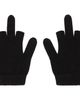 mastermind JAPAN mastermind JAPAN Black Open Fingered Gloves - 2