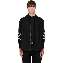mastermind JAPAN mastermind JAPAN Black Oxford Shirt