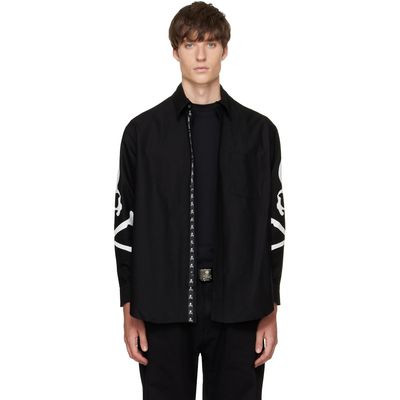 mastermind JAPAN mastermind JAPAN Black Oxford Shirt