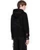 mastermind JAPAN mastermind JAPAN Black Stitched Zip Hoodie - 3