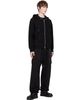 mastermind JAPAN mastermind JAPAN Black Stitched Zip Hoodie - 4
