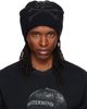 MASTERMIND WORLD MASTERMIND WORLD Black Beaded Beanie - 1