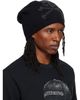 MASTERMIND WORLD MASTERMIND WORLD Black Beaded Beanie - 2