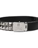MASTERMIND WORLD MASTERMIND WORLD Black Double-Stud Belt - 1