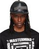 MASTERMIND WORLD MASTERMIND WORLD Black Faux-Leather Cap - 1
