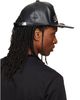 MASTERMIND WORLD MASTERMIND WORLD Black Faux-Leather Cap - 3
