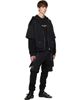 MASTERMIND WORLD MASTERMIND WORLD Black Layered Zip-Up Hoodie - 4