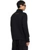 MASTERMIND WORLD MASTERMIND WORLD Black Loopwheel Turtleneck - 3