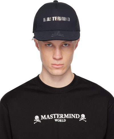 MASTERMIND WORLD MASTERMIND WORLD Black MW 3D Holographic Logo Cap