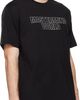 MASTERMIND WORLD MASTERMIND WORLD Black MW Mixed-Fabric SS T-shirt - 2
