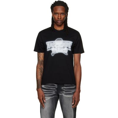 MASTERMIND WORLD MASTERMIND WORLD Black Neon Logo S/S T-shirt