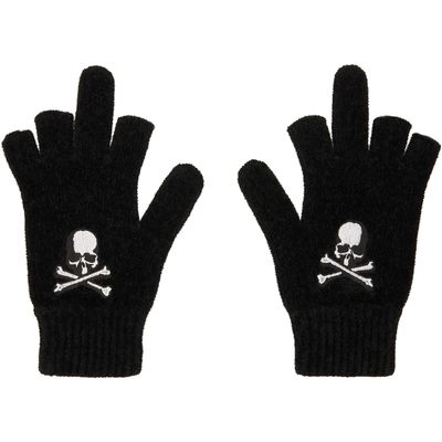 MASTERMIND WORLD MASTERMIND WORLD Black Open Fingered Gloves