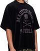 MASTERMIND WORLD MASTERMIND WORLD Black Velour T-shirt - 2