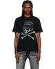 MASTERMIND WORLD MASTERMIND WORLD Black Vintage Rock S/S T-shirt - 1