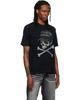 MASTERMIND WORLD MASTERMIND WORLD Black Vintage Rock S/S T-shirt - 2