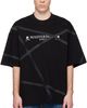 MASTERMIND WORLD MASTERMIND WORLD Black Wrapped SS T-shirt - 1
