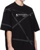 MASTERMIND WORLD MASTERMIND WORLD Black Wrapped SS T-shirt - 2
