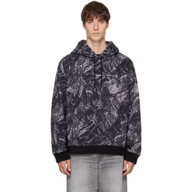 MASTERMIND WORLD MASTERMIND WORLD Gray OG Forest Camo Hoodie