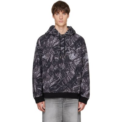 MASTERMIND WORLD MASTERMIND WORLD Gray OG Forest Camo Hoodie
