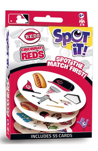 MASTERPIECES MASTERPIECES Cincinnati Reds Spot It! Card Game