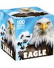 MASTERPIECES MASTERPIECES Eagle 100 Piece Shaped Jigsaw Puzzle - 1