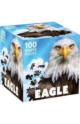 MASTERPIECES MASTERPIECES Eagle 100 Piece Shaped Jigsaw Puzzle