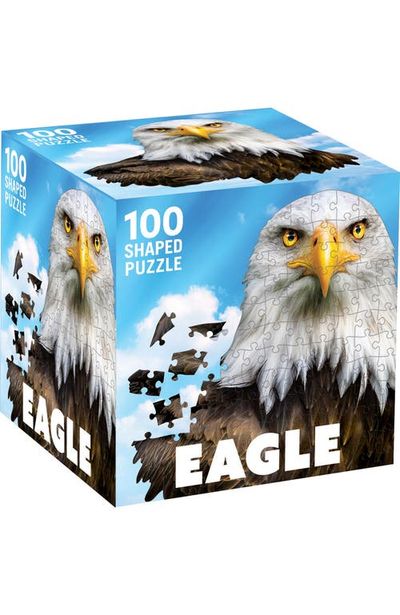 MASTERPIECES MASTERPIECES Eagle 100 Piece Shaped Jigsaw Puzzle