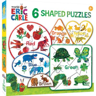 MASTERPIECES MASTERPIECES Eric Carle - Colors 6-Pack Mini Puzzles