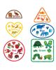 MASTERPIECES MASTERPIECES Eric Carle - Colors 6-Pack Mini Puzzles - 2