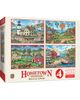 MASTERPIECES MASTERPIECES Hometown Gallery 500pc Puzzles 4 Pack - 1
