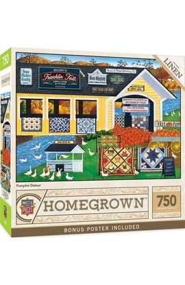 MASTERPIECES MASTERPIECES Pumpkin Detour 750 Piece Jigsaw Puzzle