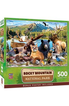MASTERPIECES MASTERPIECES Rocky Mountain 500 Piece Puzzle
