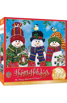 MASTERPIECES MASTERPIECES Snowy Afternoon Friends 300pc Puzzle
