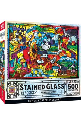 MASTERPIECES MASTERPIECES Steamboat Willie 500 Piece Jigsaw Puzzle