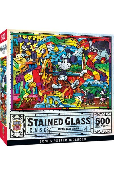 MASTERPIECES MASTERPIECES Steamboat Willie 500 Piece Jigsaw Puzzle