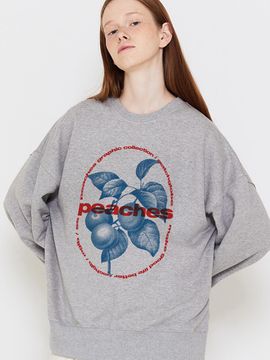 MATCHGLOBE CIRCLE FRUIT SWEATSHIRT (MELANGE)