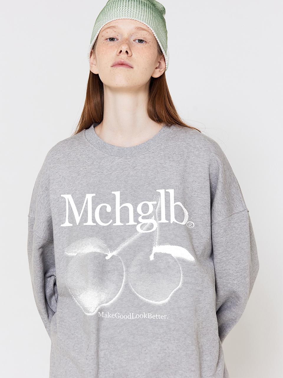 MATCHGLOBE MONO COLOR FRUIT SWEATSHIRT (MELANGE)