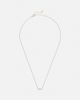 Mateo Mateo 14kt gold (585/1000) necklace with diamonds - 1
