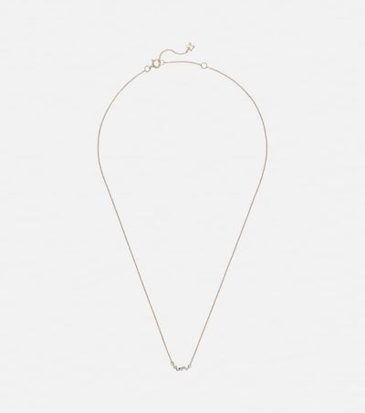 Mateo Mateo 14kt gold (585/1000) necklace with diamonds