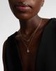 Mateo Mateo 14kt gold (585/1000) necklace with diamonds - 3