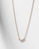 Mateo Mateo 14kt gold (585/1000) necklace with diamonds - 5