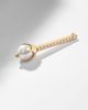 Mateo Mateo 14kt gold brooch with diamonds and pearls - 5