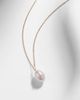 Mateo Mateo 14kt gold pendant necklace with pearl and diamond - 5