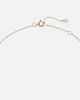 Mateo Mateo 14kt gold pendant necklace with pearl and diamond - 6