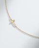 Mateo Mateo Mini Cross 14kt gold bracelet - 3