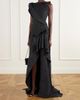 MATICEVSKI Flashpoint asymmetric ruffled Lurex gown - 2