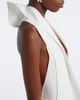 Maticevski Maticevski Allude asymmetric halterneck jersey gown - 3