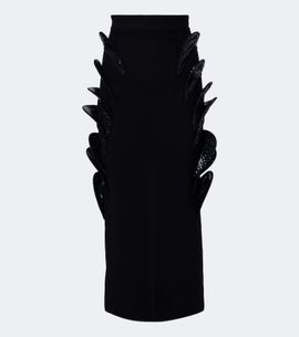 Maticevski Maticevski Arching sequined embellished pencil skirt